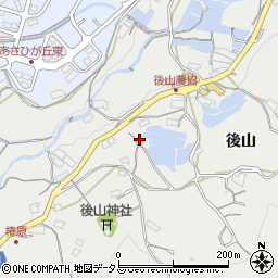 広島県広島市安佐北区安佐町後山1233周辺の地図