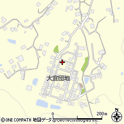 岡山県笠岡市大宜610-17周辺の地図