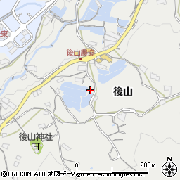 広島県広島市安佐北区安佐町後山1213周辺の地図