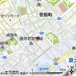 源氏商店周辺の地図
