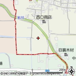 奈良県桜井市吉備114周辺の地図