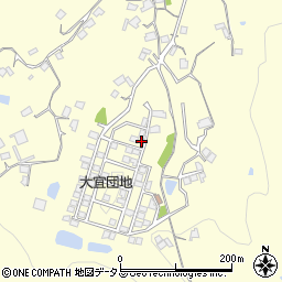 岡山県笠岡市大宜610-18周辺の地図