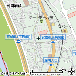 訪問看護ステーション可部周辺の地図