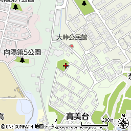 高美台第1公園周辺の地図