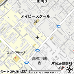 コスモハイム泉大津周辺の地図