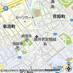 松内清毛織株式会社周辺の地図