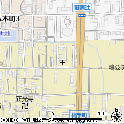 奈良県橿原市縄手町413周辺の地図