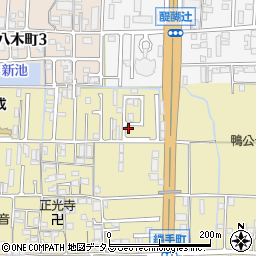 奈良県橿原市縄手町415周辺の地図