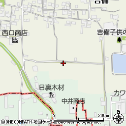 奈良県桜井市吉備93周辺の地図