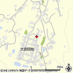 岡山県笠岡市大宜610-37周辺の地図