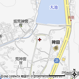 岡山県倉敷市児島稗田町2229周辺の地図