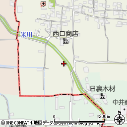 奈良県桜井市吉備105周辺の地図