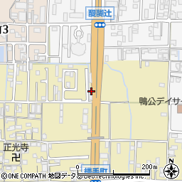 奈良県橿原市縄手町30周辺の地図