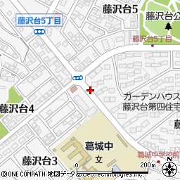 藤沢台2丁目周辺の地図