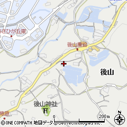 広島県広島市安佐北区安佐町後山1208周辺の地図