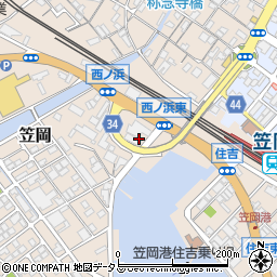 井笠観光株式会社周辺の地図