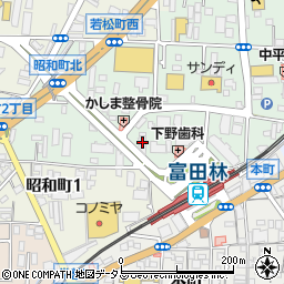 レッツケアプランセンター周辺の地図