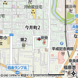 今井地区公民館周辺の地図
