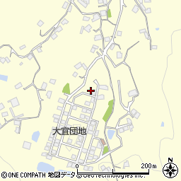 岡山県笠岡市大宜610-35周辺の地図