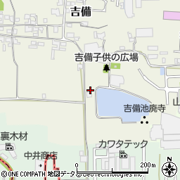 奈良県桜井市吉備77周辺の地図