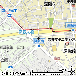 ダイワサイクル　泉北店周辺の地図