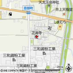 正満寺周辺の地図