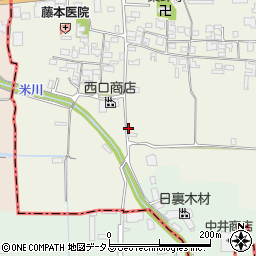 奈良県桜井市吉備187周辺の地図