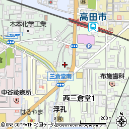 奈良県大和高田市礒野南町4周辺の地図