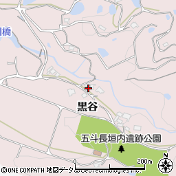 兵庫県淡路市黒谷1314周辺の地図