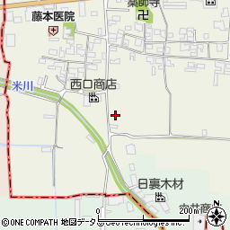 奈良県桜井市吉備186周辺の地図
