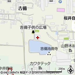 奈良県桜井市吉備53周辺の地図