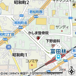 大同生命保険株式会社富田林営業所周辺の地図