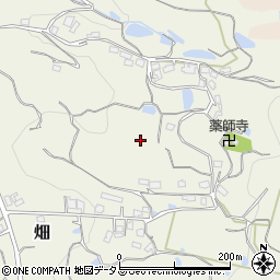 大阪府太子町（南河内郡）畑周辺の地図