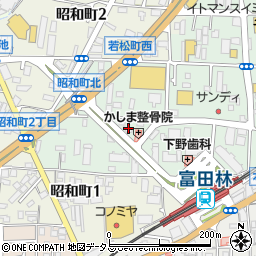 大和冷機工業株式会社　富田林営業所周辺の地図