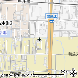 奈良県橿原市縄手町406周辺の地図