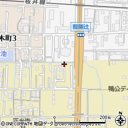 奈良県橿原市縄手町406-2周辺の地図