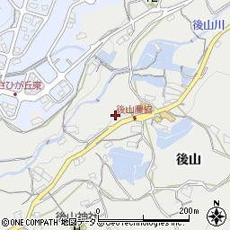 広島県広島市安佐北区安佐町後山1386周辺の地図