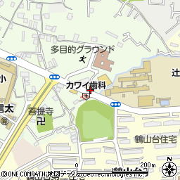 大阪王将 北信太店周辺の地図