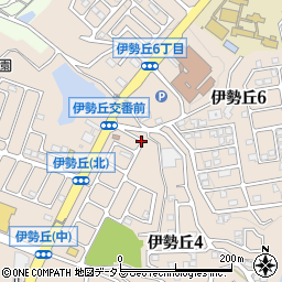 広島県福山市伊勢丘周辺の地図
