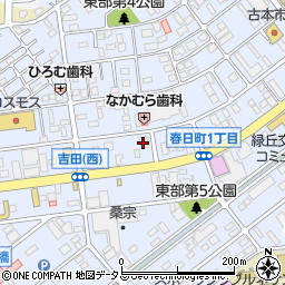 餃子の王将福山春日店周辺の地図