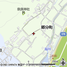 広島県福山市郷分町935-1周辺の地図