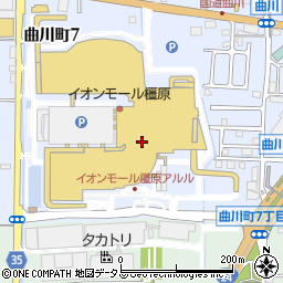 ユザワヤ　イオンモール橿原店周辺の地図