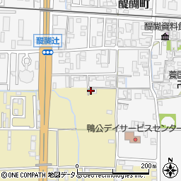 奈良県橿原市縄手町46周辺の地図