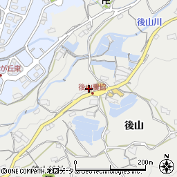 広島県広島市安佐北区安佐町後山1394周辺の地図