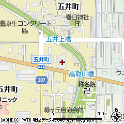 サンディ橿原五井店周辺の地図