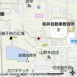 奈良県桜井市吉備31周辺の地図