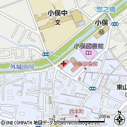 小俣町合同会館周辺の地図