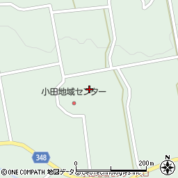 東広島市　小田地域センター周辺の地図