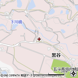 兵庫県淡路市黒谷1308周辺の地図