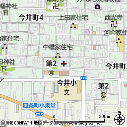 奈良県橿原市今井町3丁目2周辺の地図